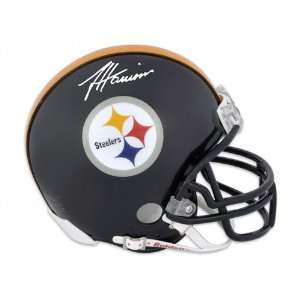 James Harrison Pittsburgh Steelers Autographed Mini Helmet  