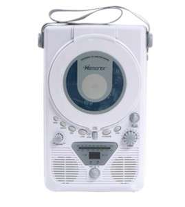 Memorex MC1001 AM/FM Shower Radio/CD Player  