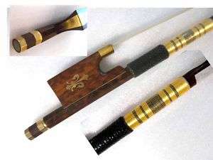 New 4/4 Violin Bow SnakeWood Fast Action Straight #7  
