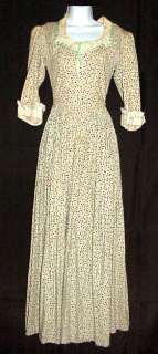 1860S WESTERN FRONTIER PRAIRIE OLD WEST PERIOD DRESS  