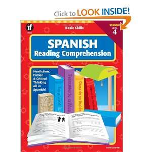 com Basic Skills Spanish Reading Comprehension, Level 4 (Basic Skills 