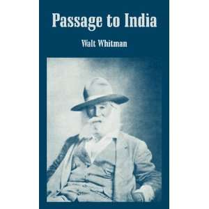  Passage to India (9781410107213) Walt Whitman Books