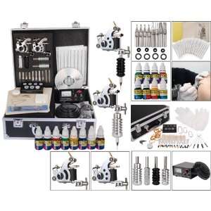  Silver Swan 2 Guns Tattoo Machine Kit Health & Personal 