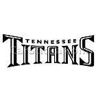 Tennessee Titans Logo Vinyl Decal Sticker in WHITE  