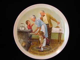 Knowles 1982 The Csatari Grandparent Collector Plate  