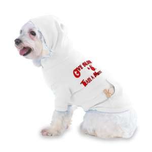   Mutt Hooded (Hoody) T Shirt with pocket for your Dog or Cat LARGE