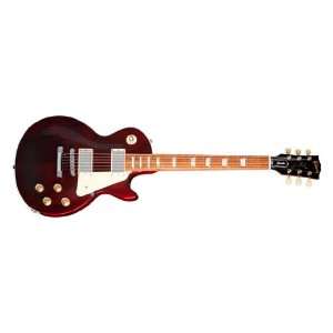  2012 Les Paul Studio Electric Guitar with Case (Wine Red, Chrome 