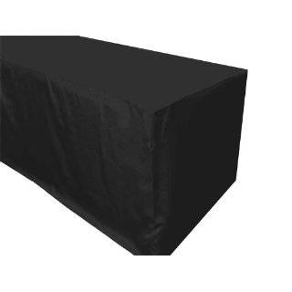   TABLE DJ JACKET COVER FOR TRADE SHOW   BLACK COLOR