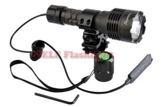 UniqueFire Tactical CREE XM L T6 LED 5Mode Flashlight C108 + Remote 