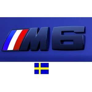   Stripe Overlays  For E63 M6 OEM Logo Only  UK Flag Colors Automotive