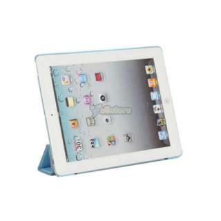   package includes 1 x smart cover with hard back shell for ipad 2 blue