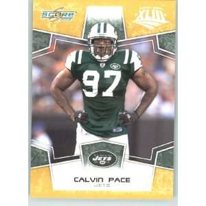   Calvin Pace   New York Jets   NFL Trading Card in a Prorective Screw