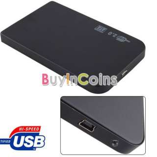 New Ultra Slim USB 2.0 2.5 SATA External Box Hard Disk Driver Case 