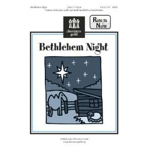  Bethlehem Night (Sacred Anthem, Unison, Piano) Terry 