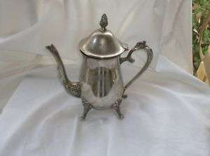 Castleton Silver Company Silver Plate Tea Pot  