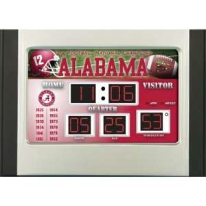  Alabama Scoreboard Alarm Clock