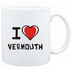 Mug White I love Vermouth  Drinks 