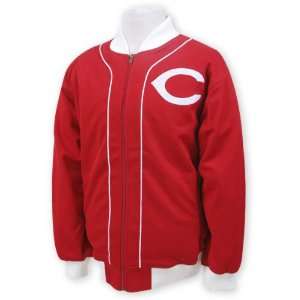  Cincinnati Reds Mitchell & Ness Sportsmans Track Jacket 