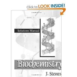  Biochemistry Biochemistry Solutions Manual (9780306457593) J 