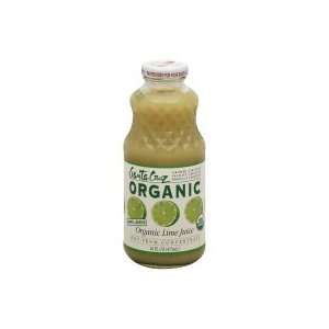  Santa Cruz Organic Juice, Lime, 16 fl oz, (pack of 3 