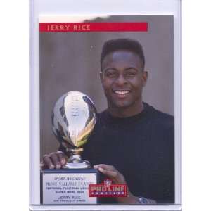  1992 Pro Line Profiles #46 Jerry Rice Sports Collectibles