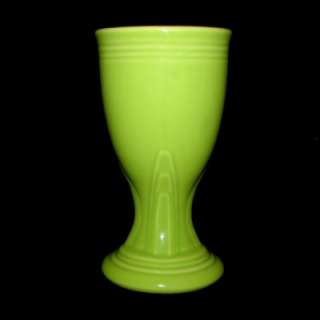 97 Vintage Flawless Fiesta Chartreuse Goblet Pottery Glass HLC 