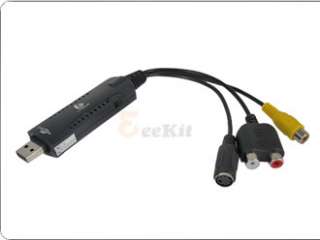 USB Audio Video EasyCap Grabber for Windows XP Vista 7  