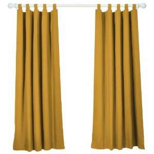  Gold Curtains   63 Inch