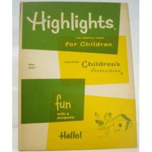  Highlights For Children The Monthly Book May 1967 