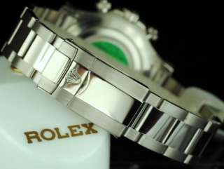 NEW* Rolex 116509 White Gold Daytona Aftermarket Baguette Bezel And 