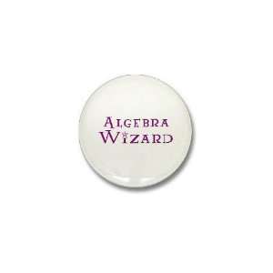  Algebra Wizard Math Mini Button by  Patio, Lawn 