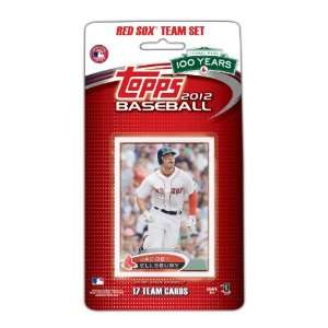  2012 Topps MLB Team Sets   Boston Red Sox Sports 