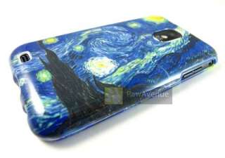 STARRY NIGHT Hard Case Sprint Samsung Epic Touch 4G Galaxy S II 2 