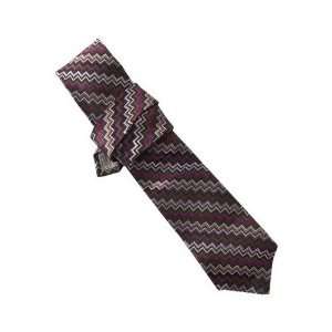   for Target Mens Neckwear Tie   Purple / pink Zig Zag 