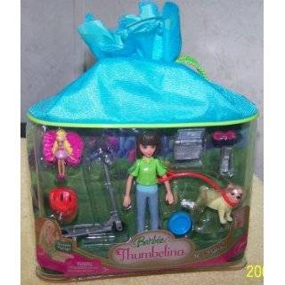 Barbie Mini Thumbelina Makena Doll Set playset