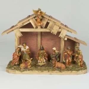  12.8 Nativity Set With Stable  11 Pieces Case Pack 5 