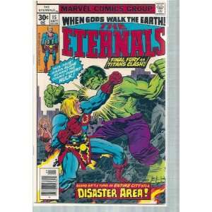  ETERNALS # 15, 6.5 FN + Marvel Comics Group Books