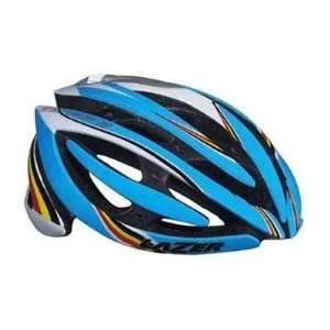 Lazer Genesis RD Race White Sky Blue Cycling Helmet XXS M 52 57cm with 