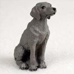  Weimaraner Miniature Dog Figurine