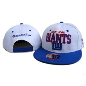   & Ness New York Giants Flashback Snapback Hat