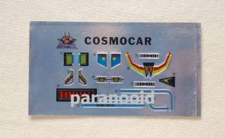 takara Diaclone Cosmo Roller 4 dirvers unused stickers diakron 