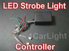 2pcs Car Bicycle Singal 12V LED Strobe Light Controller