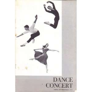   Performing Arts Dance Concert Program 1960 School of Performing Arts