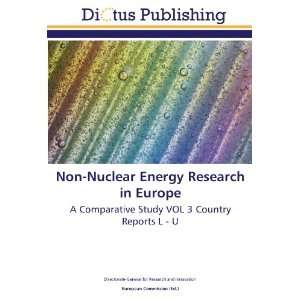 Non Nuclear Energy Research in Europe A Comparative Study 