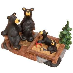  A Day In The Park Figurine, Bearfoots Bears From Big Sky 