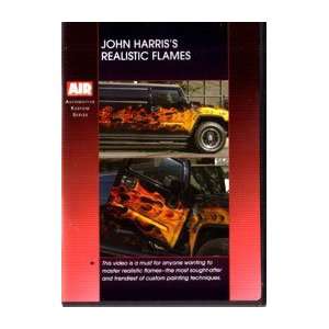  Airbrush Action D1JH01 JOHN HARRISS REALISTIC FLAMES 