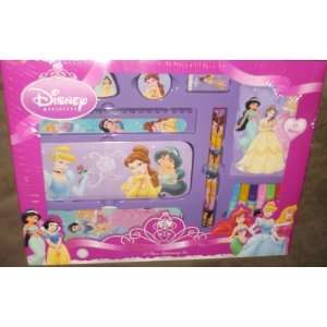  Disney Princess 15 Piece Stationary Set
