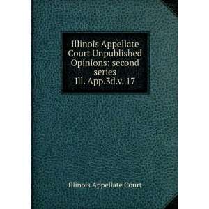  Illinois Appellate Court Unpublished Opinions second 