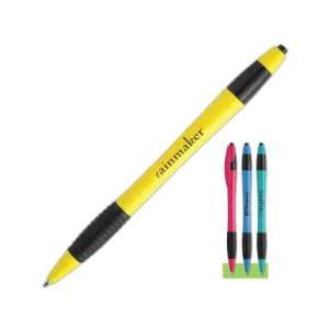  Cabana   Retractable pen with contoured plastic barrel and 