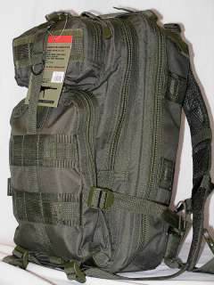   Military Molle Assault Medium Backpack OD Olive Drab Green NEW  